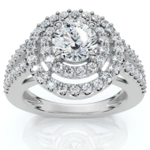 Virelli Halo Diamond Ring